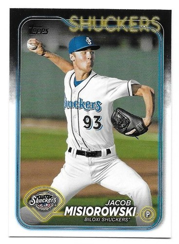 Jacob Misiorowski Topps Pro Debut Base Chrome Milwaukee Brewers Menge verfügbar - Bild 6 von 9