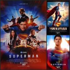 Superman Set Of 3 27x40 DS Original Movie Poster Double sided MINT James Gunn