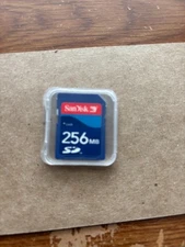 SanDisk 256MB Secure Digital Memory Card - NEW in plastic case Free shipping