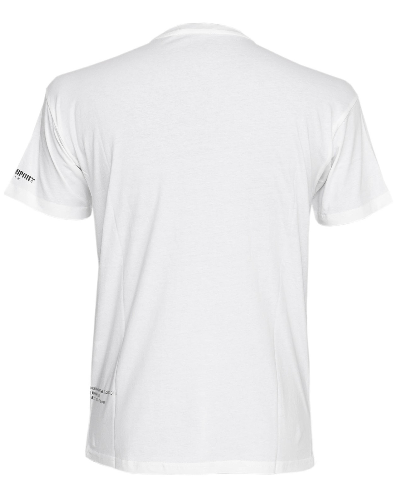 NWT Philip PLEIN SPORT T-SHIRT swim cotton white short sleeve luxury  L