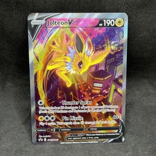 Pokemon TCG - Jolteon V SWSH183 Alternate Art - SWSH Black Star Promos - NM