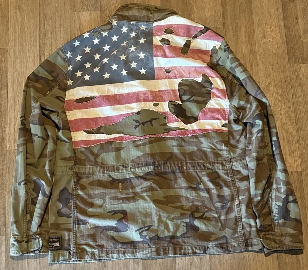 POLO DEMIN &SUPPLY 迷彩 ジャケット 25+ Denim & Supply Ralph Lauren Military Jackets for Men for sale