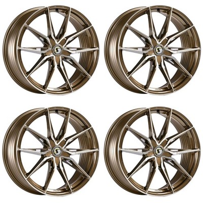 4 Schmidt TwentyOne wheels 9.5Jx20 + 10.5Jx20 5x114,3 BRON for Ford Mustang MKV