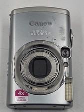 Canon Ixus 800 IS 6.0 MP Digital Camera Silver - Working