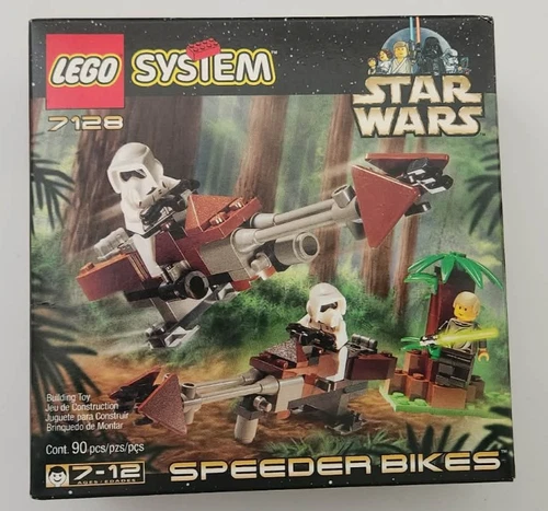 LEGO Star Wars: Speeder Bikes 7128 MISB Sealed MISB Mint Stock Biker Scout Luke
