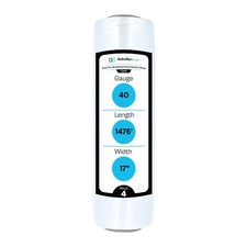 4 Rolls 17" x 1476'  40 Gauge Pre-Stretch Hand Shrink Wrap Eco-Friendly Clear