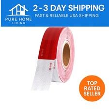 Versatile 2'' x 160ft Reflective Safety Tape - Waterproof for Trucks & Trailers