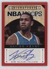 2013-14 NBA Hoops Signatures Red 27/50 Xavier Henry #17 Auto 0jd0