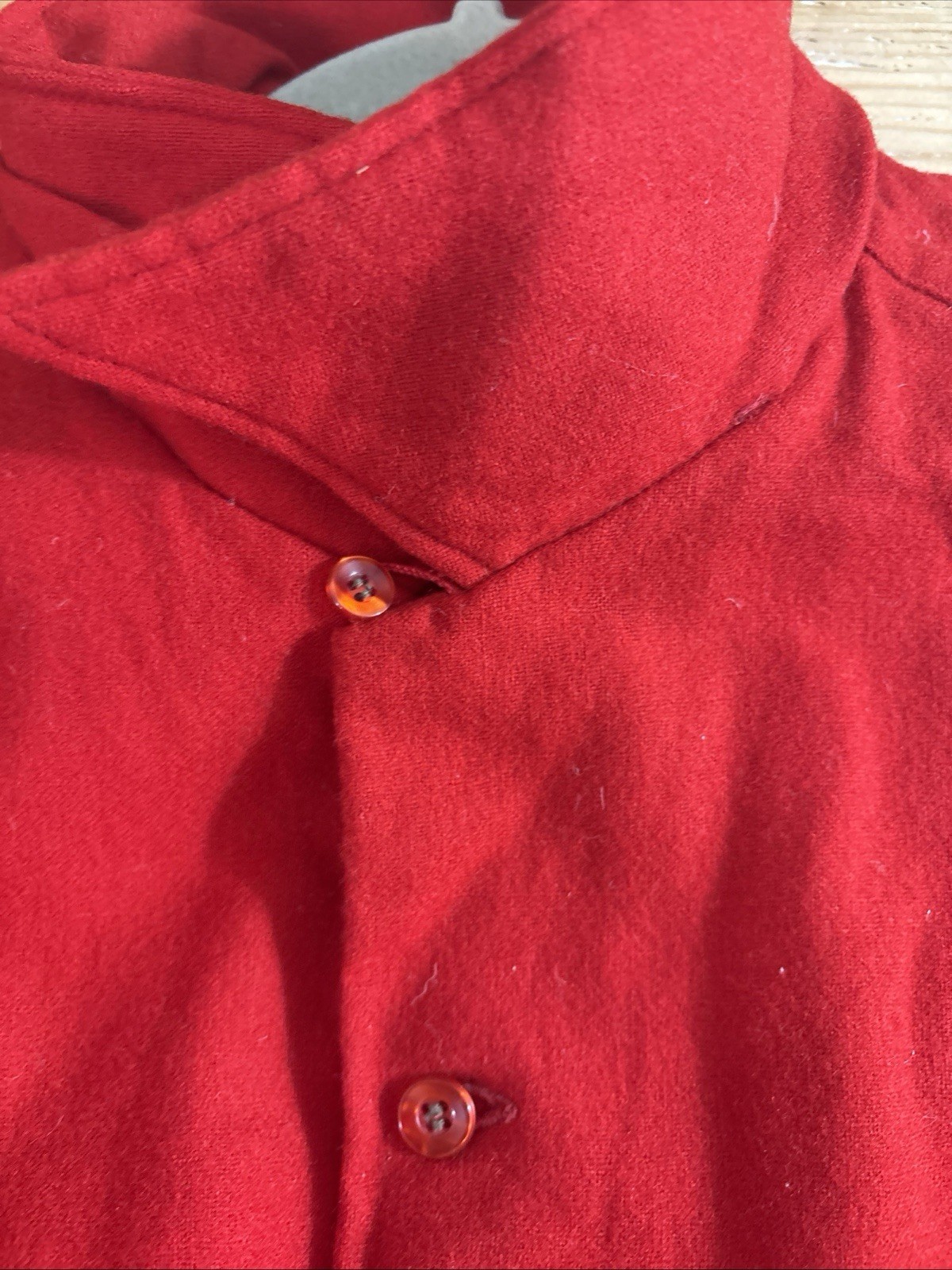 MEN'S PENDLETON 100% Virgin WOOL  loop button XL … - image 7