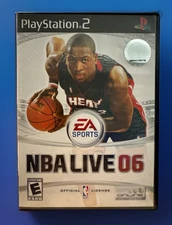 NBA Live 06 - Sony PlayStation 2 - Rated For Everyone - Online Play.