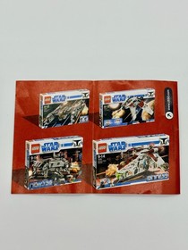 LEGO Star Wars 20006 Brickmaster Clone Turbo Tank Complete w/ Manual, No Box