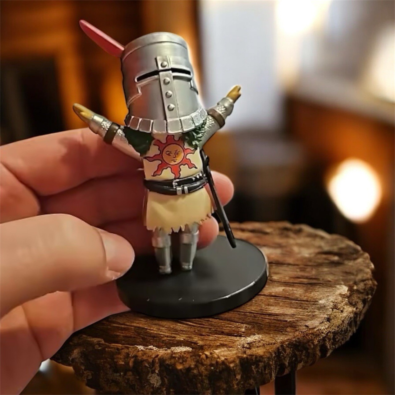 Figurine Solaire d'Astora Dark Souls de 10 cm en PVC pour collectionneur