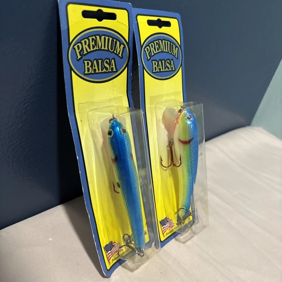 Lote de 2 Lee Sisson Crankbaits, LS.SB.32.BX6 Weedless, Dives 2-5’, Premium Balsa Foto 3 de 4
