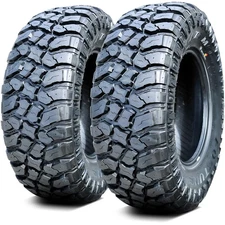 2 (Pair) LT 37X12.50R20 Fortune Tormenta M/T FSR310 MT Mud (BLEM) Tires F 12 Ply