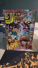 Shonen Jump 2025 Pokémon Vol.1 Sticker Collab Luffy Pikachu No.36-37 Japan New