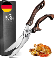 Dragon Riot GeflüGelschere Profi KüChenschere Edelstahl Fleischschere Mit Gezack