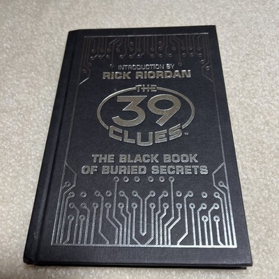 The 39 Clues: The Black Book of Buried Secrets Hardcover 1st Edition NEW