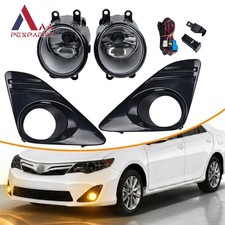 New Driving Fog Lights Pair W Harness Switch For 2012 2013 2014 Toyota Camry New Driving Fog Lights Pair W Harness Switch For 2012 2013 2014 Toyota Camry