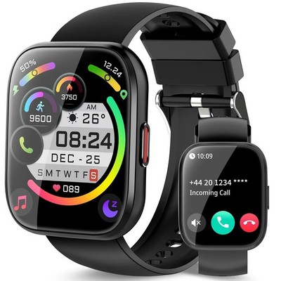 2025 Men's/Women's Smart Watch Waterproof Smart Watch Bluetooth iPhone Samsung