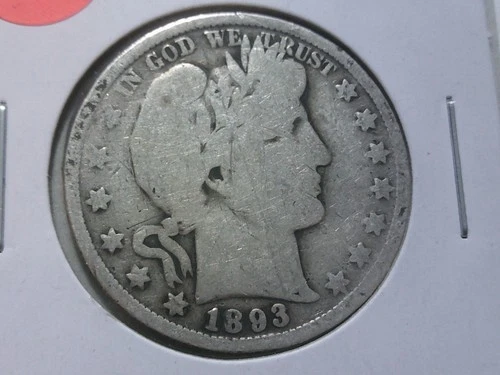 1893-O Barber Half Dollar