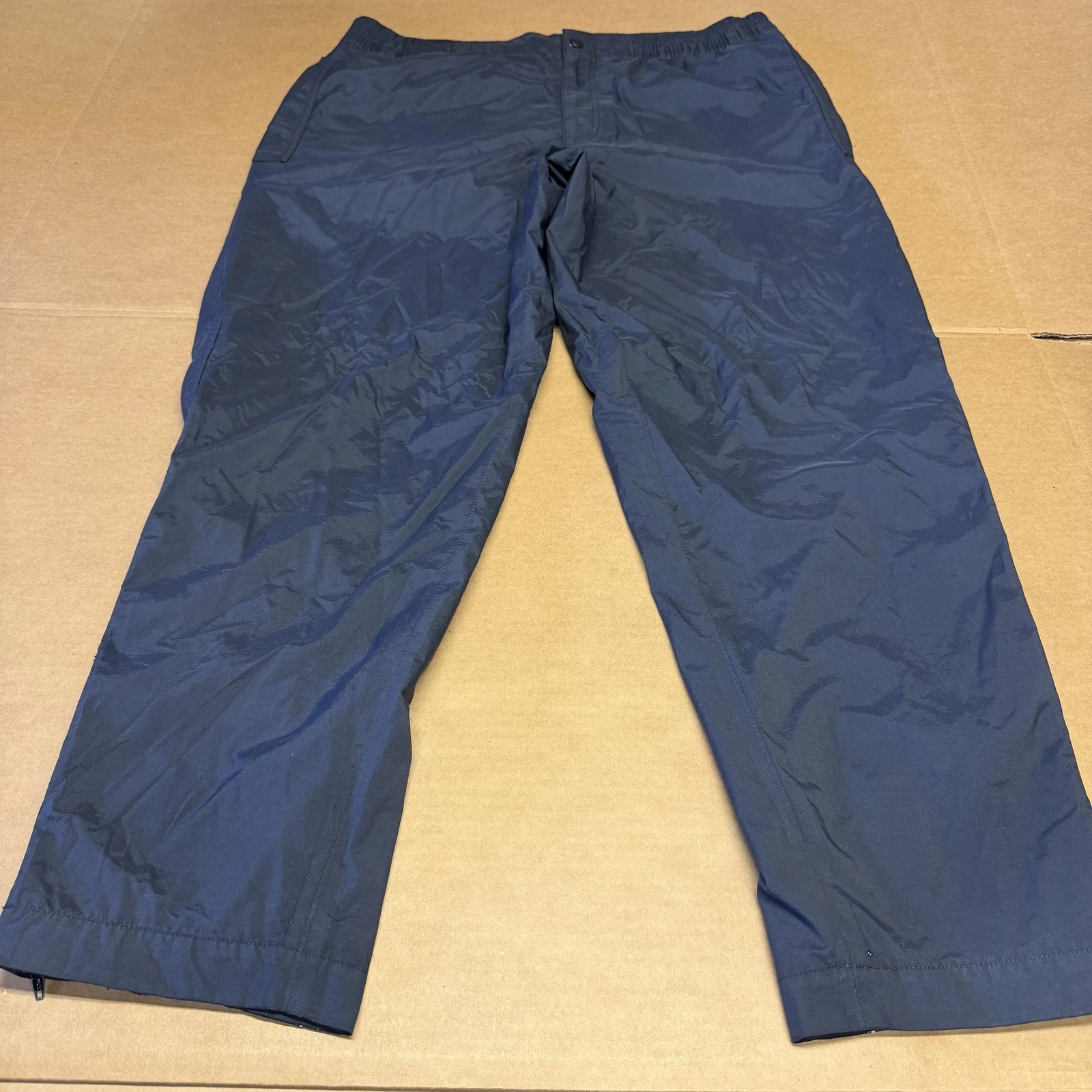 Nike Golf Pants Mens Large Gray Storm-FIT Rain Elastic Waist Zip Cuff Waterproof
Opens in a new wind