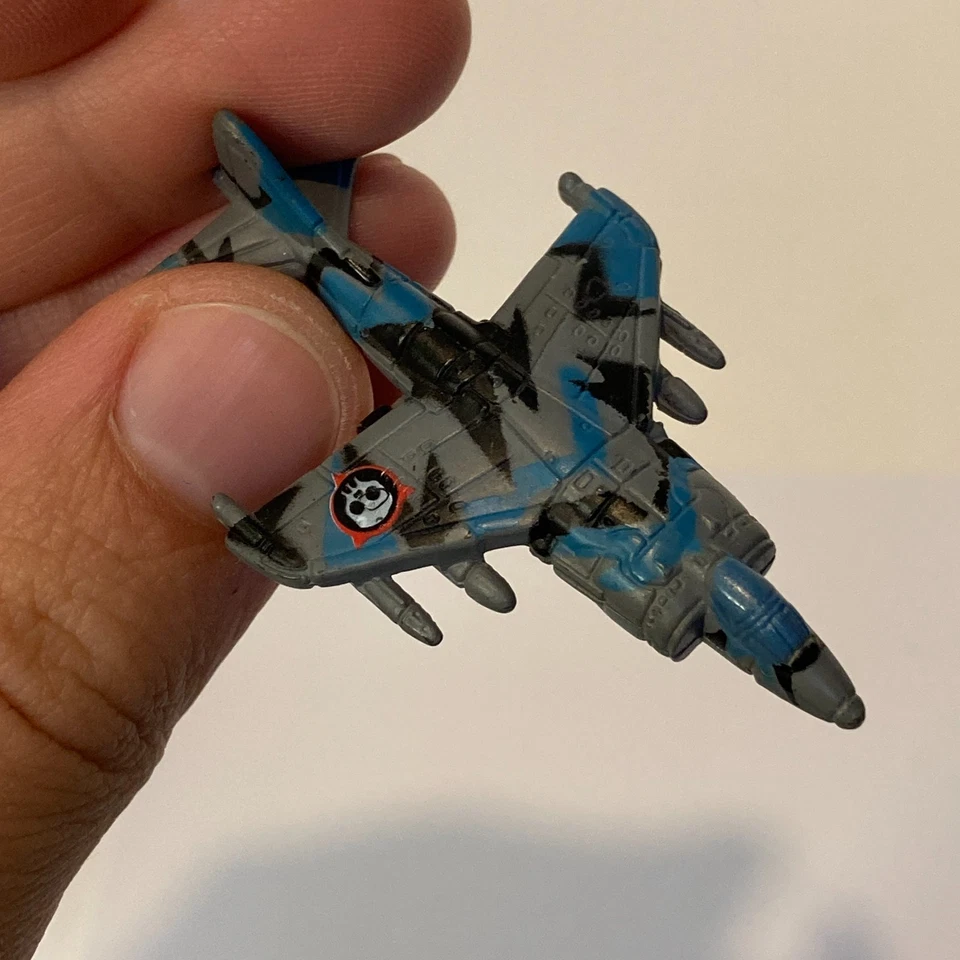 Micro Machines Military AV-8 Harrier Fighter Aircraft Galoob LGTI 1995 - Image 4 of 4