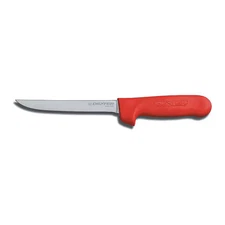 Dexter Russell 01563R Boning Knife, 6" L, Ss Blade, Red