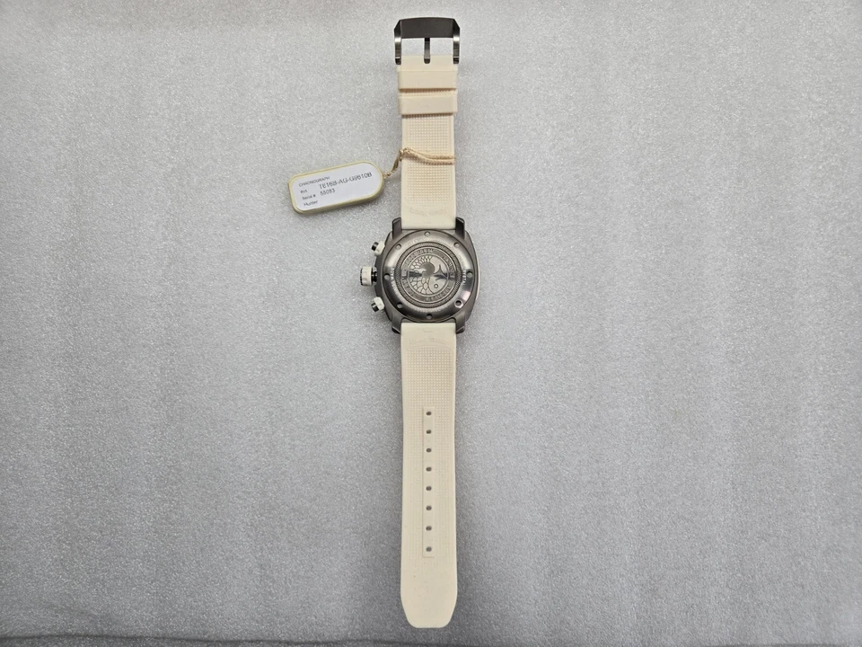 RELOJ HOMBRE ARMAND NICOLET AUTOMÁTICO CORREA CAUCHO TITANIO T616B-AG-G9610B NUEVO Foto 4 de 4