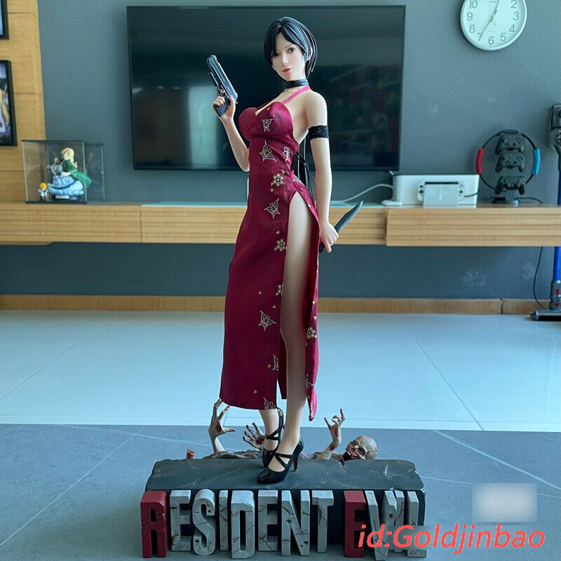 1/4 Resident Evil Action Figures Collectible, 55Cm Ada Wong Anime Model  Statue, Resin Environmental Protection Materials Suitable for Home Office  Desk Decorative Ornaments Toy : : Toys & Games