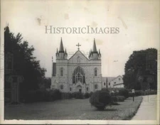 1953 Press Photo Alabama-Mobile-St. Joseph Chapel on Spring Hill College campus.
