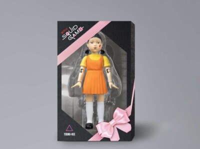 FWENCLUB Squid Game “Young-hee” Vinyl Figure (Blood Paint Version