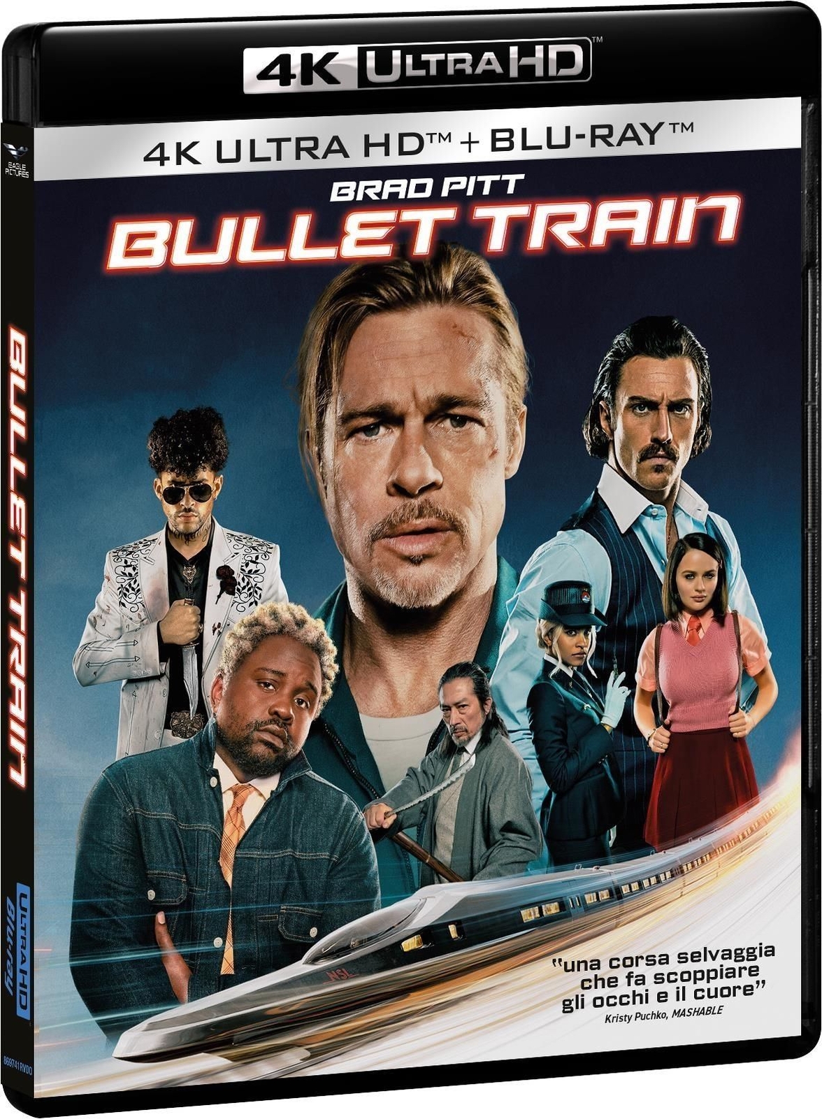 Blu-Ray 4K Uhd Nuovo - Bullet Train (4K Ultra Hd+Blu-Ray Hd+Card) 2022 - Sony Pi