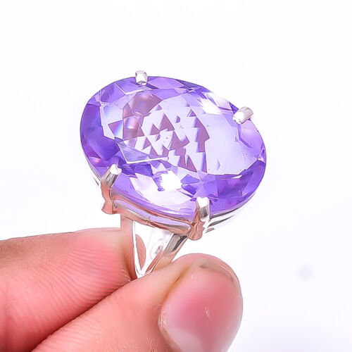 Alexandrite 925 Sterling Silver Ring S.9 R_9390_193_41 Valentine Gift