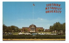 Southern Methodist University Dallas Texas Postcard