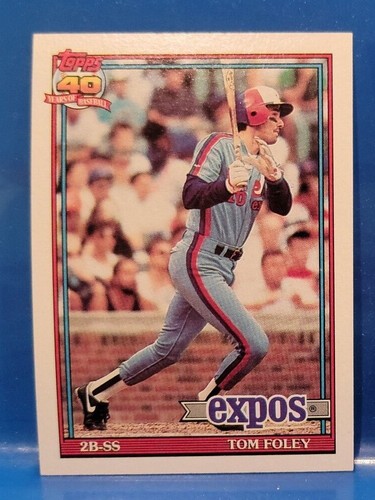Expos - Vintage Baseball Trading Cards - 1991 / Topps - 40 Years Of Baseball - Picture 3 of 34