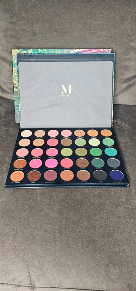 Morphe 35A Up ‘Til Dawn Eyeshadow & Pigment Palette Authentic 35 Shades New BOX - Image 3 of 3