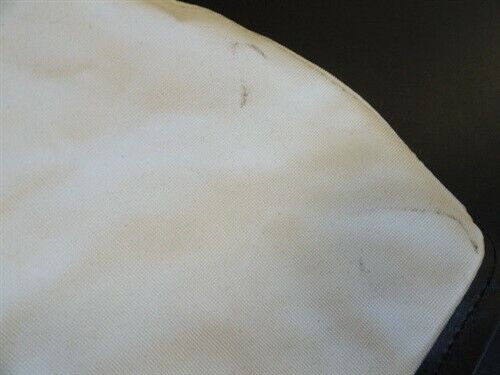BIMINI BOOT AFC 1600/1650 OFF WHITE VINYL WITH BLACK TRIM 70 1/2" X 7 3/8" BOAT - Picture 5 of 10