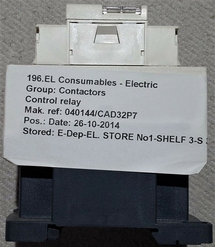 Relé de control Telemecanique CAD32Q7 380V AC 50/60Hz - Imagen 2 de 6