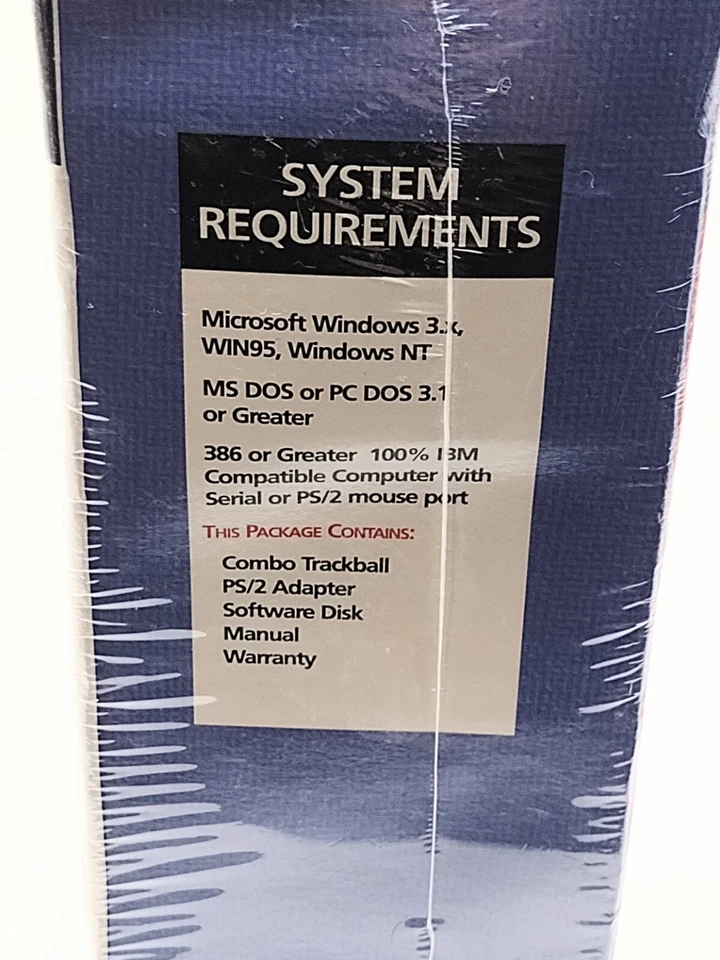 Digital Research Ergo 3-Button Serial PS/2 Trackball Mouse DRTRACKE Vintage - Image 3 of 3