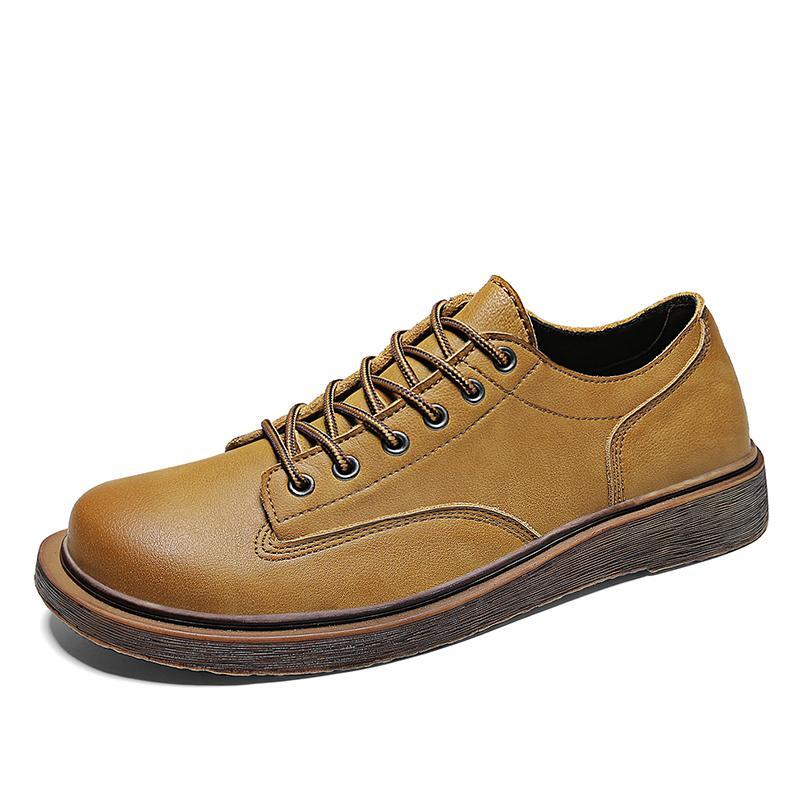 SAOLA Abito da uomo Oxfords per il tempo libero business punta rotonda britannica scarpe décolleté piatte