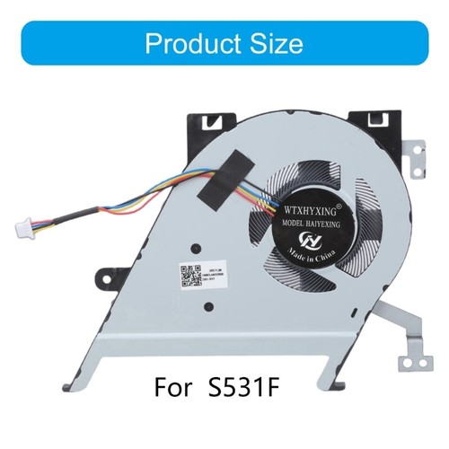 CPU Cooling Fan Laptop Coolers Slim Portable Heatsink Fan DC5V 4Pin Radiator - Afbeelding 8 van 8