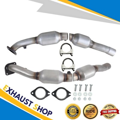 Left& Right Side Cat Converter Set For 10 11 Chevrolet Camaro 3.6L Fast Shipping