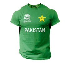 Pakistan Cricket T20 Worldcup 2021 Team Supporters T-Shirt 100 Cotton