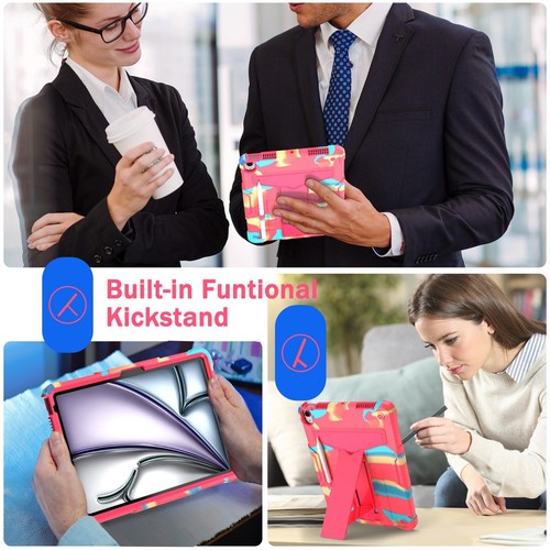 Funda resistente a prueba de golpes soporte resistente para Apple iPad Air 6th 5th 4th 11" 10.9" - Imagen 51 de 75