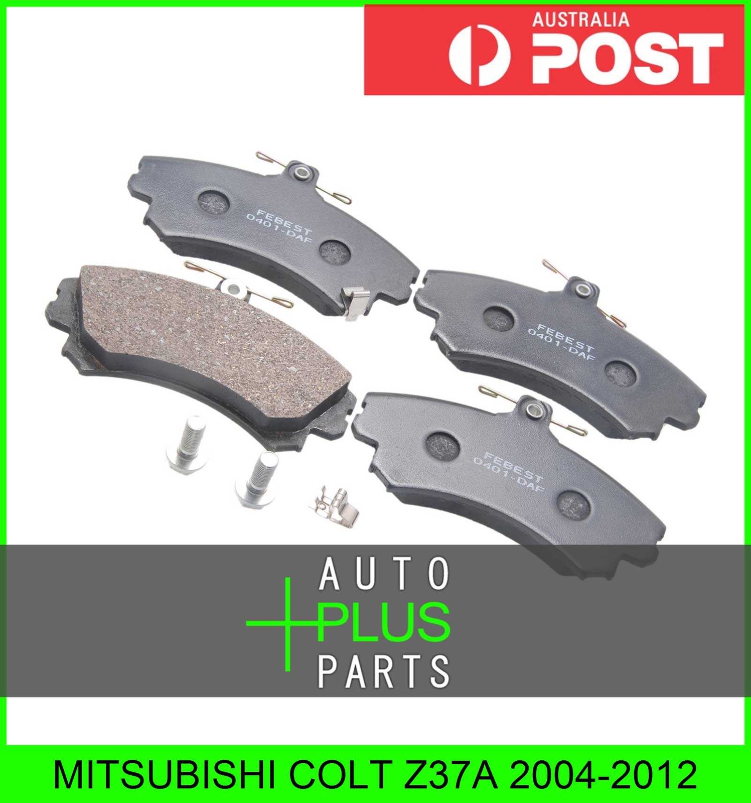 Fits MITSUBISHI COLT Z37A Brake Pads Disc Brake (Front) | eBay Australia