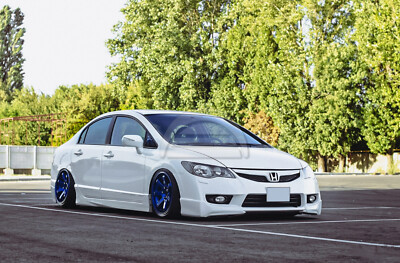 Fangs for Honda Civic 8 4D FD 2009-2011 Modulo front bumper