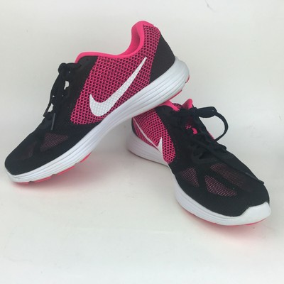 pink black nikes