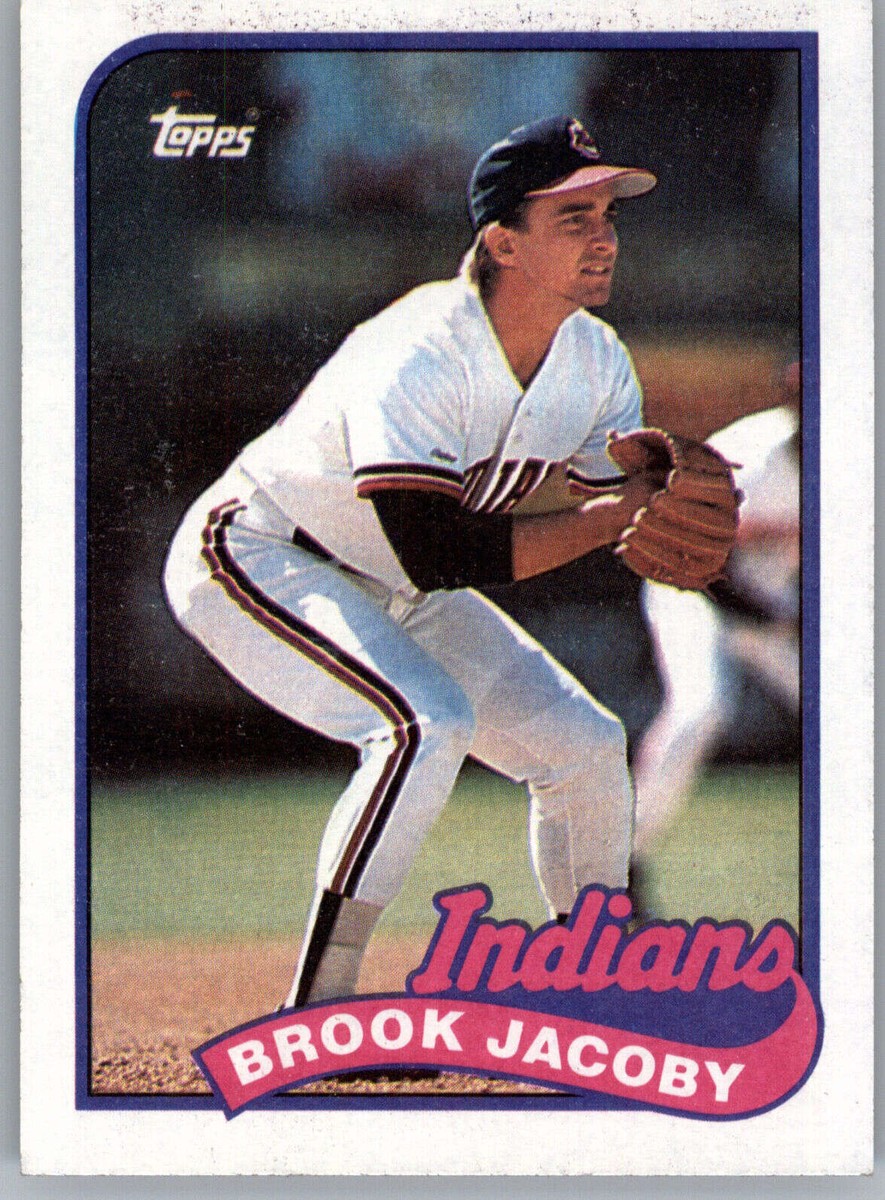 1989 Topps 739 Brook Jacoby Cleveland Indians | eBay