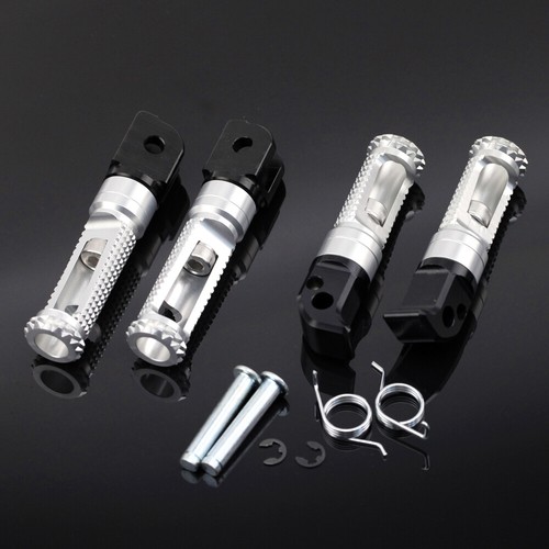 CNC Front & Rear Front Foot Pegs Adapters For YAMAHA FZ07 FZ09 FZ10 FZ6 FZ1 FZ8 - Foto 17 di 19