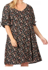 Vibe flower print short dress size 2XL